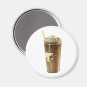  dessert, chocolade schudden en schuim magneet (Voorkant / Achterkant)