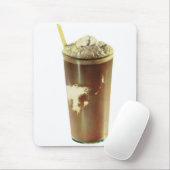 dessert, chocolade schudden en schuim muismat (Met muis)