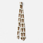 dessert, chocolade schudden en schuim stropdas (Achterkant)