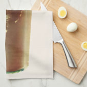 dessert, chocolade schudden en schuim theedoek (Quarter Fold)