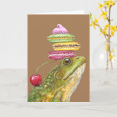 Dessert Delights-kaart Kaart (Gele Bloem)