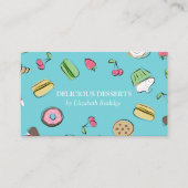 Dessert Doodles | Bakkerij Visitekaartje (Voorkant)