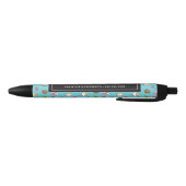 Dessert Doodles Pattern Zwarte Inkt Pen (Bodem)