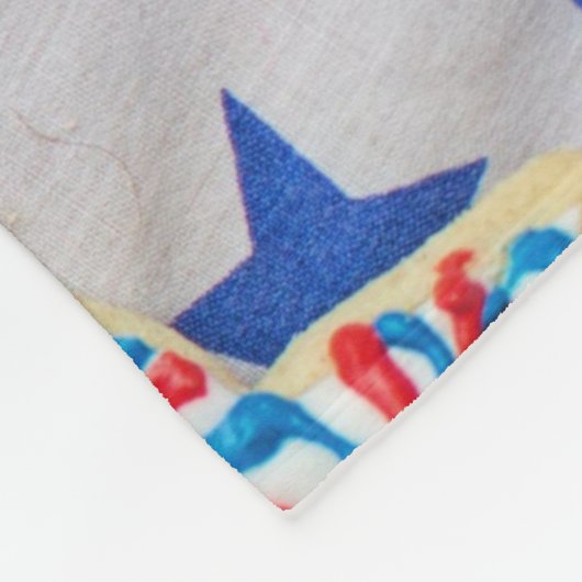 Dessert fleece deken (Hoek)