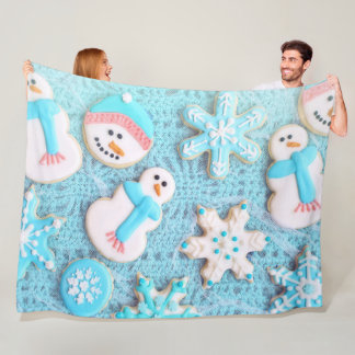 Dessert fleece deken