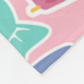 Dessert fleece deken (Hoek)