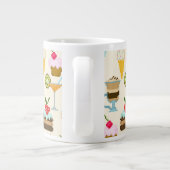 dessert grote koffiekop (Achterkant)