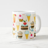 dessert grote koffiekop (Voorkant rechts)