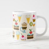 dessert grote koffiekop (Rechts)