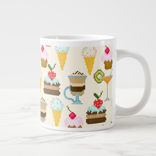 dessert grote koffiekop (Rechts)