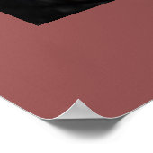 DESSERT MENU CAKES ART POSTER (Hoek)