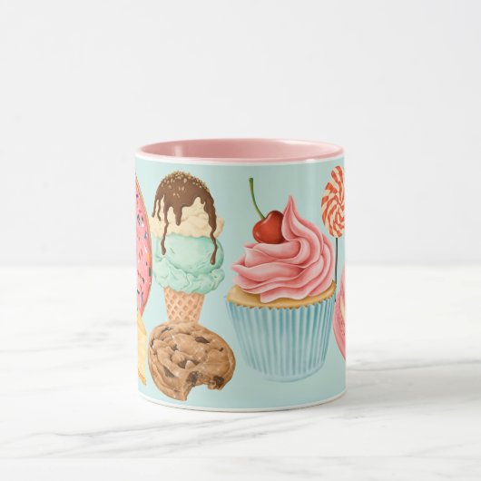 dessert mok (Midden)