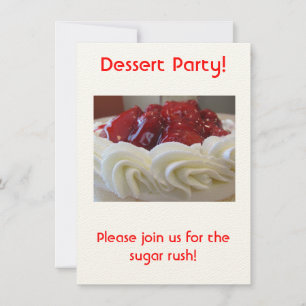 Dessert Party Kaart