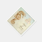 Dessert Receptie Servetten Zee Paard Kuststrand (Hoek)