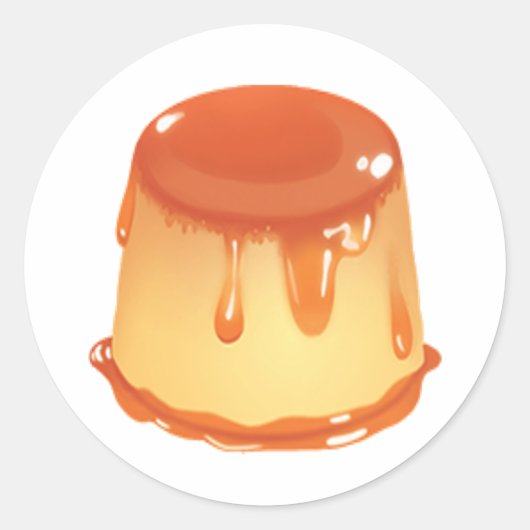 dessert ronde sticker (Voorkant)