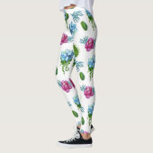 Dessert roze bessen | Botanische Boho Floral Leggings (Links)