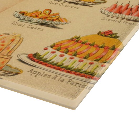  dessert roze perzik snijplank (Hoek)