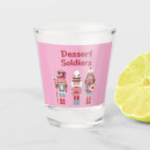 Dessert Soldier Nutcrackers Shot Glas (Voorkant)