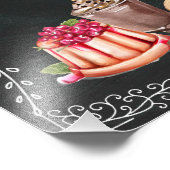 Dessert-station | Twitter-bord Foto Afdruk (Hoek)