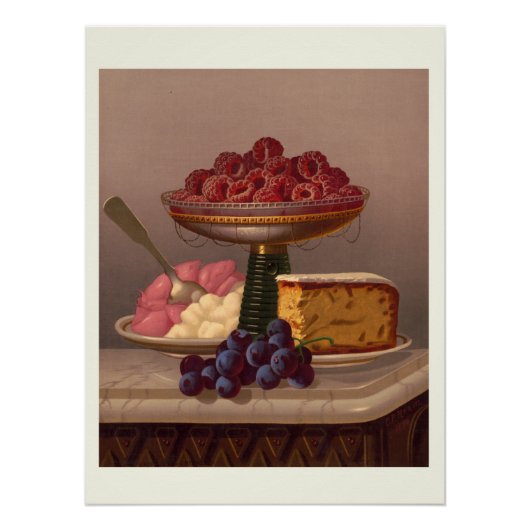 Dessert Stilleven prints Perfect Poster (Voorkant)