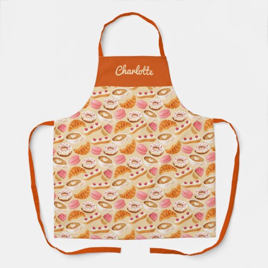 Dessert Sweets Baking Schort (Voorkant)