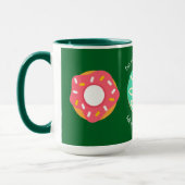 Dessert, Zoete Donuts, Doughnuts,Schattig,modern Mok (Links)