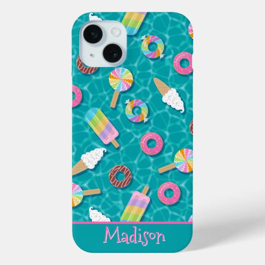Dessert zwembad drijft Case-Mate iPhone case (Achterkant)