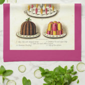  dessertaart en taart theedoek (Gevouwen)