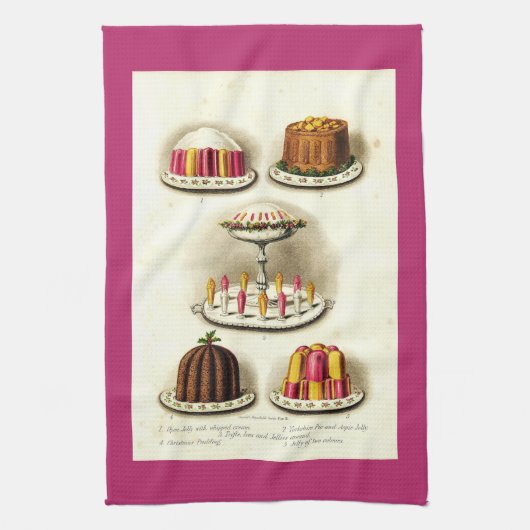  dessertaart en taart theedoek (Verticaal)