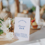 Dessertbar  Roze & Navy Blauw Bachelorette Reclamebord Met Voetstuk<br><div class="desc">Voeg een vleugje retro charme toe aan uw vrijgezellenfeest met de aanpasbare Dessert Bar Roze & Navy Blue Bachelorette voetstuk. Dit bord combineert moeiteloos levendige groene en gele tinten in een nostalgisch ontwerp, waardoor het een heerlijke aanvulling is op je Mimosa Bar-opstelling. Het voetstuk ontwerp voegt een elegante touch toe,...</div>