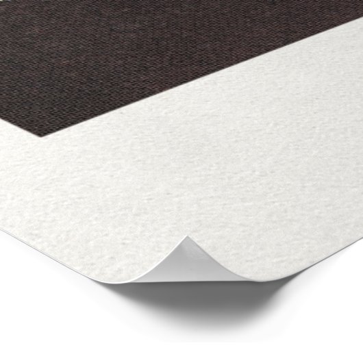  dessertcake, gevorst als decoratieretro poster (Hoek)