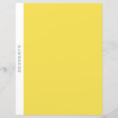 Dessertcategorie | Ontvanger divider | Eenvoudig g (Achterkant)