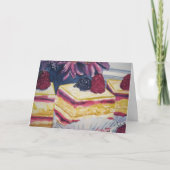 dessertgebak kaart (Voorkant)