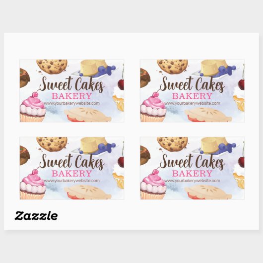 Desserts Bakery Sticker Label (Vel)