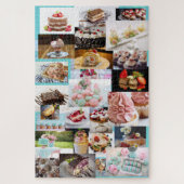 Desserts Bakery Sweets Collage Legpuzzel (Verticaal)