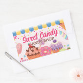 Desserts en Snoepjes Sticker Label | Snoep (Envelop)