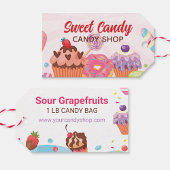 Desserts en Snoepjes Verpakking Hang Label Cadeaulabel