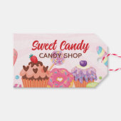 Desserts en Snoepjes Verpakking Hang Label Cadeaulabel (Voorkant (Horizontaal))