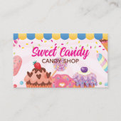 Desserts en Snoepjes Visitekaartje | Snoep (Voorkant)