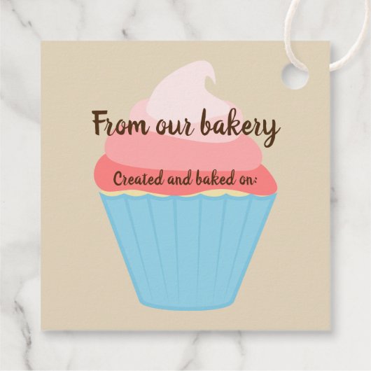 Desserts Gift Label (Achterkant)