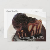 Desserts, jij en ik Briefkaart (Voorkant / Achterkant)