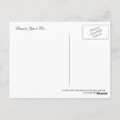Desserts, jij en ik Briefkaart (Achterkant)