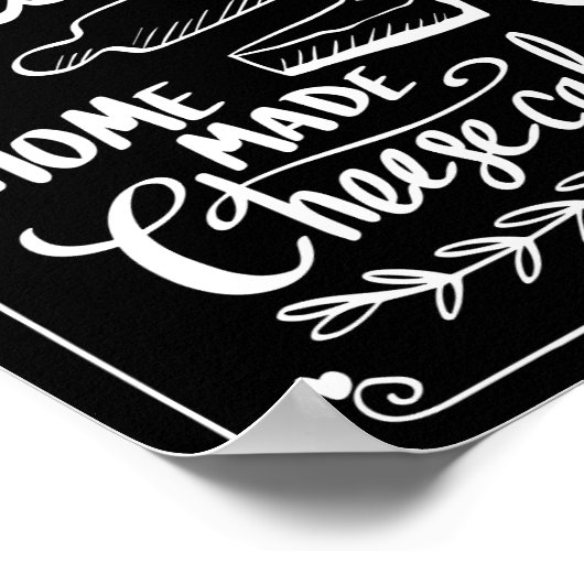 Desserts Menu Poster (Hoek)