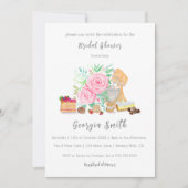 Desserts met mixer en Rozen Vrijgezellenfeest Kaart (Voorkant)