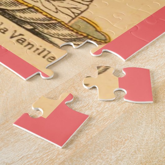 desserts perzik gouden taart taart food chart legpuzzel (Zijkant)