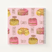 Desserts Recipe Notitieboeken (Achterkant)