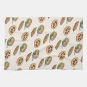  desserts, Thanksgiving Pies, Pecan Pumpkin Theedoek (Horizontaal)