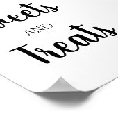 dessertteken poster (Hoek)