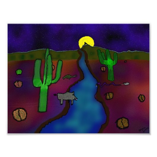 Desserttekening Foto Afdruk (Voorkant)