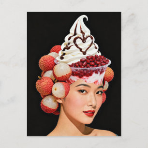 Dessertvrouw Briefkaart